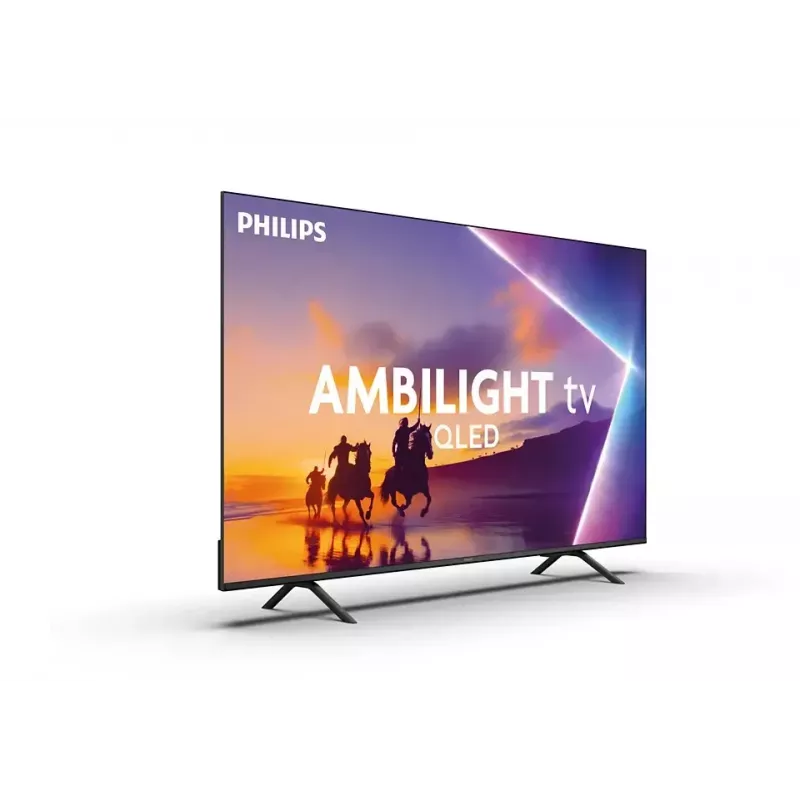 TV Philips 55PUS8450 55 Zoll (139,7 cm) QLED 4K Ultra HD Smart-TV, Titan OS, Wi‑Fi, Schwarz
