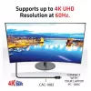 CLUB3D DisplayPort 1.4 zu HDMI 2.0b HDR Kabel, Stecker/Stecker, 2 m
