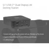 USB-C Quad DisplayLink Dockingstation CLUB 3D CSV-2542 — 2× DisplayPort 8K60Hz, 2× HDMI 4K60Hz, PD 100W, 2.5G Ethernet