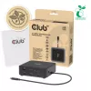 USB-C Quad DisplayLink Dockingstation CLUB 3D CSV-2542 — 2× DisplayPort 8K60Hz, 2× HDMI 4K60Hz, PD 100W, 2.5G Ethernet