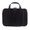 R-Go Tools Laptoptasche R-Go Viva, Vollleder, mit integriertem Laptopständer, Schultergurt, 39,6 cm (15,6 Zoll), schwarz