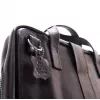 R-Go Tools Laptoptasche R-Go Viva, Vollleder, mit integriertem Laptopständer, Schultergurt, 39,6 cm (15,6 Zoll), schwarz