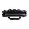 R-Go Tools Laptoptasche R-Go Viva, Vollleder, mit integriertem Laptopständer, Schultergurt, 39,6 cm (15,6 Zoll), schwarz