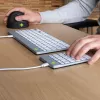 R-Go Tools Ziffernblock R-Go Numpad Break, ergonomischer Ziffernblock mit Pausensoftware, kabelgebunden, weiß
