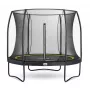 Oberirdisches Trampolin Salta Comfort Round, 54 Federn, 120 kg max, 3 Beine, Sicherheitsnetz, Outdoor