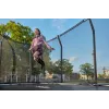 Oberirdisches Trampolin Salta Premium Schwarz Edition Rechteckig