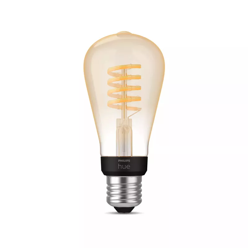 Philips ST64 – E27 Smart Bulb, Smart Bulb, Bluetooth/Zigbee, LED, E27, ST64, Warmweiß, Kaltweiß