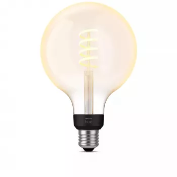 Philips Smart Bulb G125 E27 Filament Globe, 7 W, Bluetooth/Zigbee, 125×192 mm