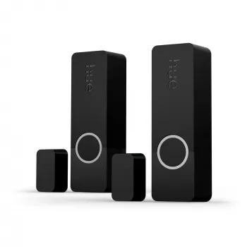 Philips Secure Kontaktsensor, Kabellos, ZigBee, Schwarz, Tür/Fenster, Klebeband/Schraube, III