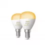 Philips Hue White Ambiance Lustre – E14 Smart Bulb – (2er-Pack)