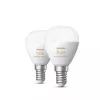 Philips Hue White Ambiance Lustre – E14 Smart Bulb – (2er-Pack)
