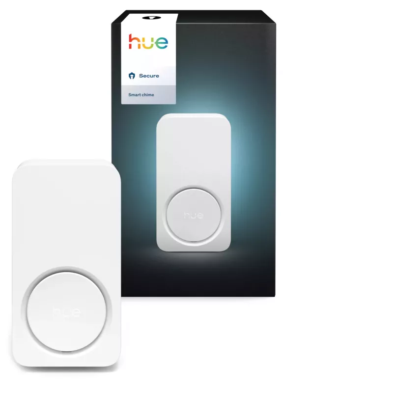 Kabelloses Innen-Türklingel-Signalgerät Philips Hue Secure — weiß, Kunststoff, IP20, 90 g