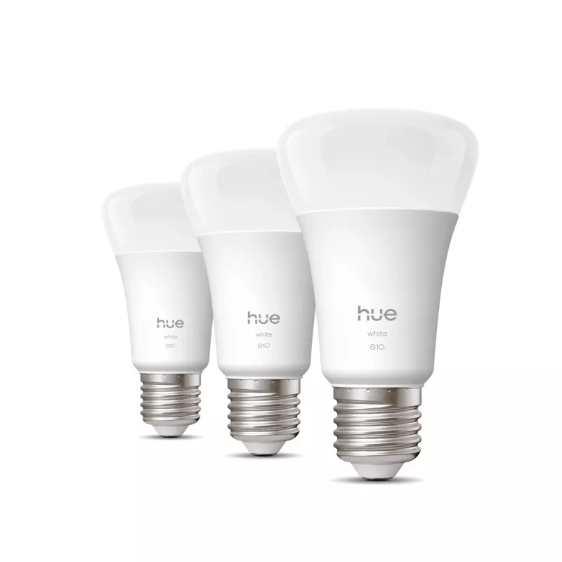Philips A60 – E27 Smart-Birne – 810, Bluetooth/Zigbee, LED, E27, A19, Softweiß, 2700 K