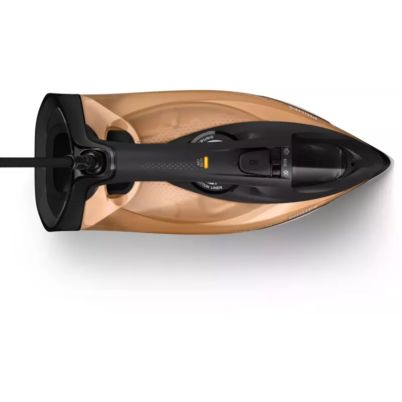 Philips 7000 series DST7040/80 HV Dampfbügeleisen Schwarz/Gold