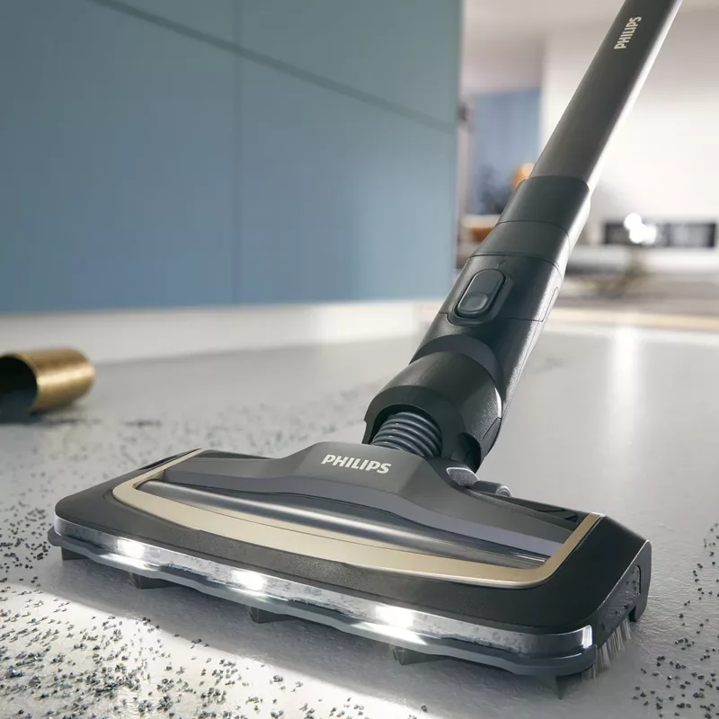 Philips 9000 Series XW9463/11 Stabstaubsauger/Elektrobesen 2-in-1 Stabstaubsauger Akku Trocken&Nass Beutellos 150 W Schwarz