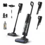 Philips 7000er-Serie XW7263/11 Stabstaubsauger/elektrischer Besen 2-in-1-Stabstaubsauger Batterie Trocken&Nass Beutellos 0,45 l 160 W Schwarz