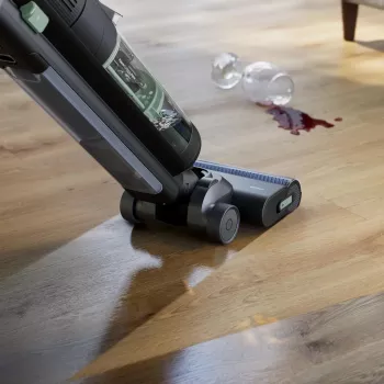 Philips 7000er-Serie XW7263/11 Stabstaubsauger/elektrischer Besen 2-in-1-Stabstaubsauger Batterie Trocken&Nass Beutellos 0,45 l 160 W Schwarz