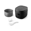 Reiskocher Philips 3000 Series HD3080/80, 0,54 L, 400 W, schwarz, Tastensteuerung