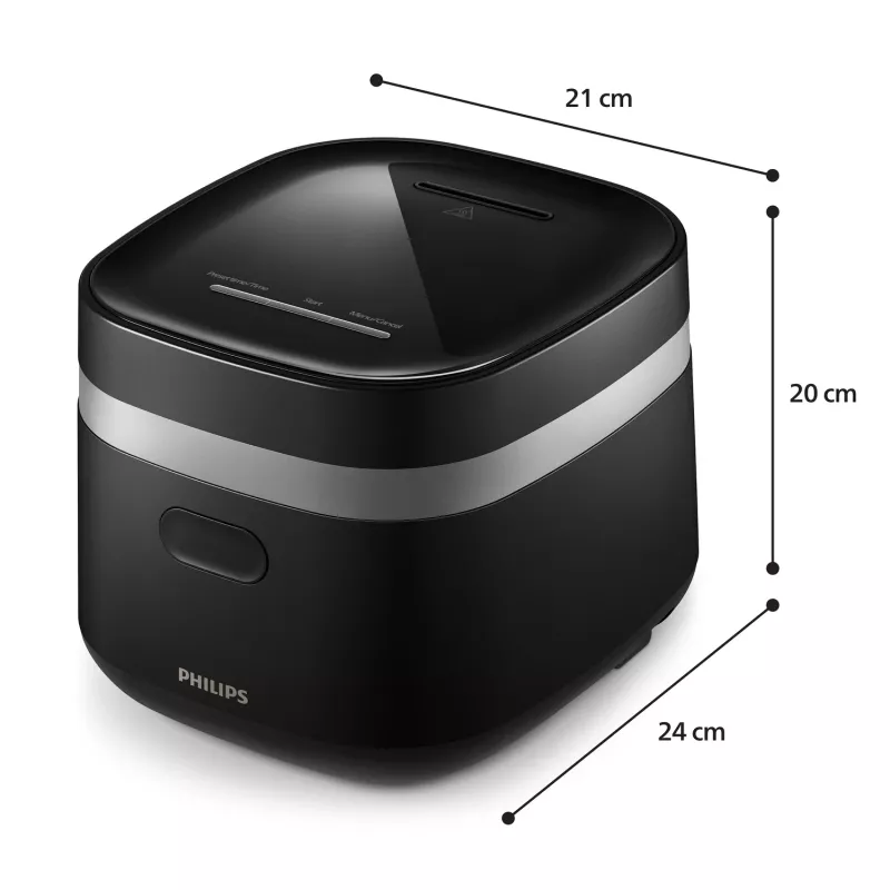 Philips 3000 series HD3090/80 elektrischer Schnellkochtopf Schwarz 436 W