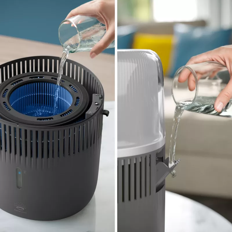 Luftbefeuchter Philips 5000 Serie HU5710/03 – Dampfluftbefeuchter, 4,5 l, graphit