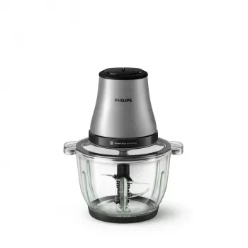 Philips 3000 Series HR1503/00 elektrischer Zerkleinerer 2 L 500 W Edelstahl