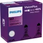 Philips VisionPlus 12972VPC2 Mehr Sicherheit und Komfort, 55 W, 12 V, H7, Halogen, 2 Stück