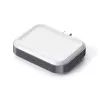 Mobilgeräte-Ladegerät Satechi ST-UC2WCDM USB Kabelloses Laden Headset Smartwatch Silber Weiß