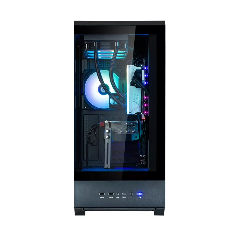 PC-Gehäuse Zalman P50 DS Schwarz Midi Tower