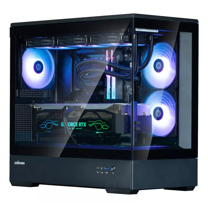 PC-Gehäuse Zalman P30 Schwarz V2 Mini Tower