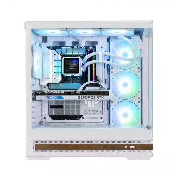 PC-Gehäuse Zalman P40 NAMU WHITE Midi Tower Weiß