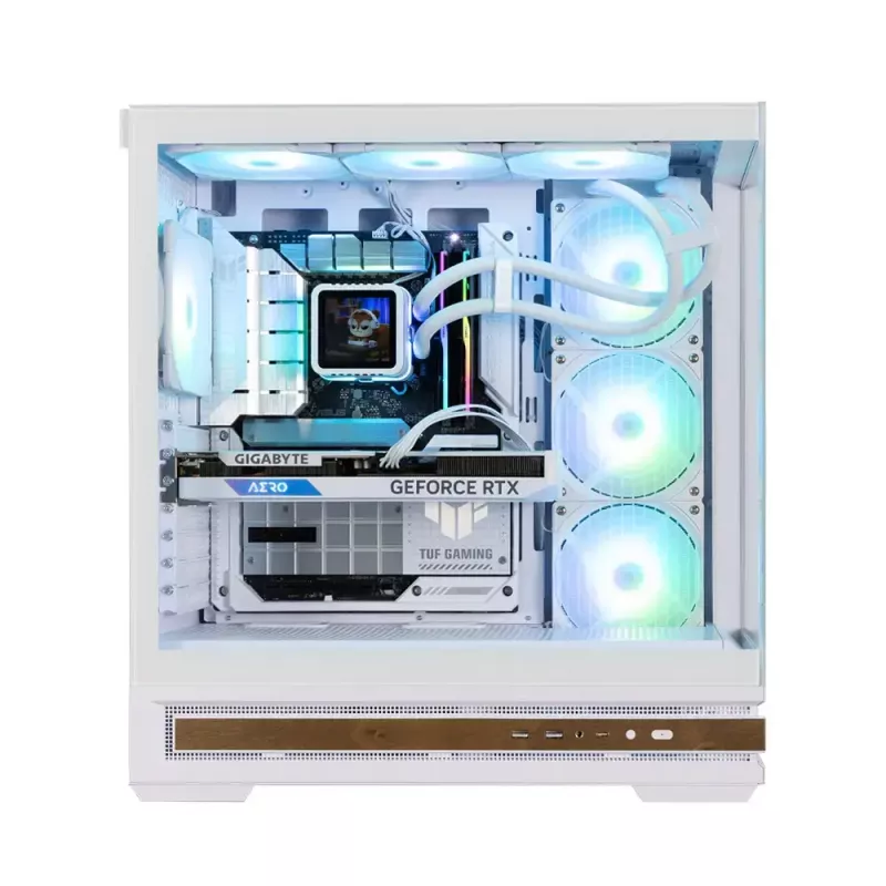PC-Gehäuse Zalman P40 NAMU WHITE Midi Tower Weiß