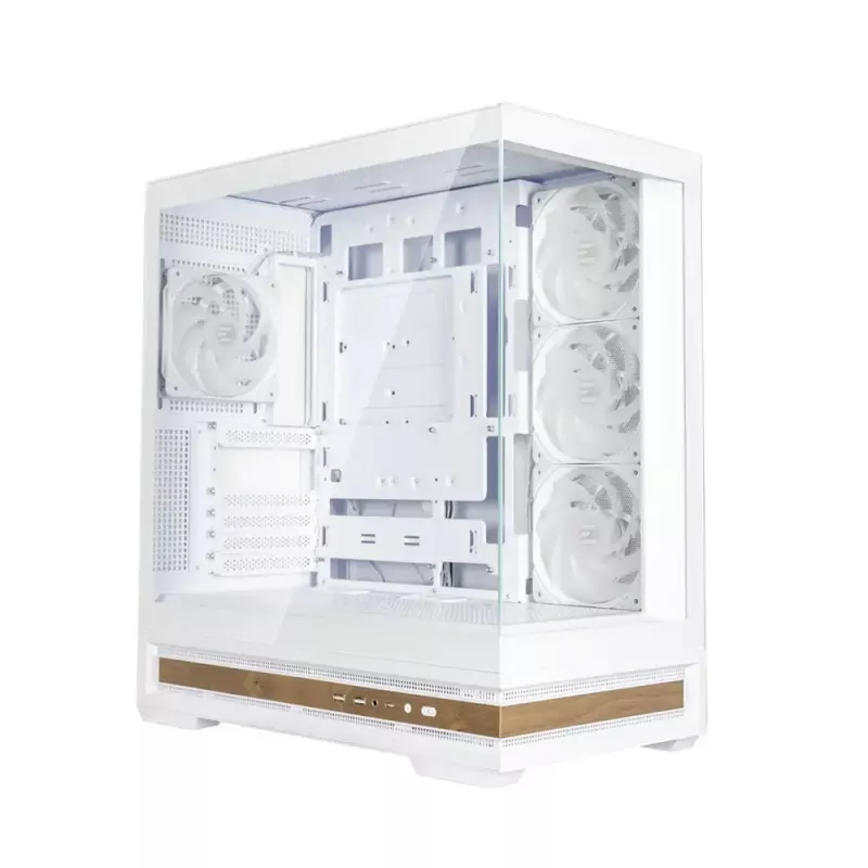 PC-Gehäuse Zalman P40 NAMU WHITE Midi Tower Weiß