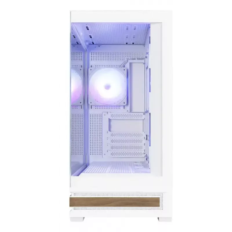 PC-Gehäuse Zalman P40 NAMU WHITE Midi Tower Weiß