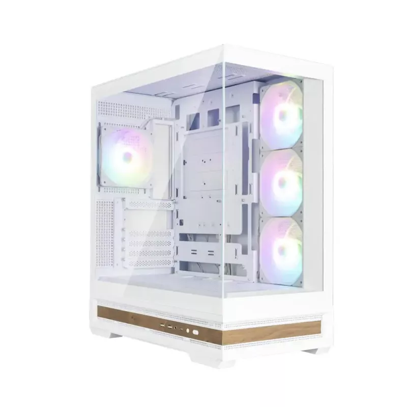 PC-Gehäuse Zalman P40 NAMU WHITE Midi Tower Weiß