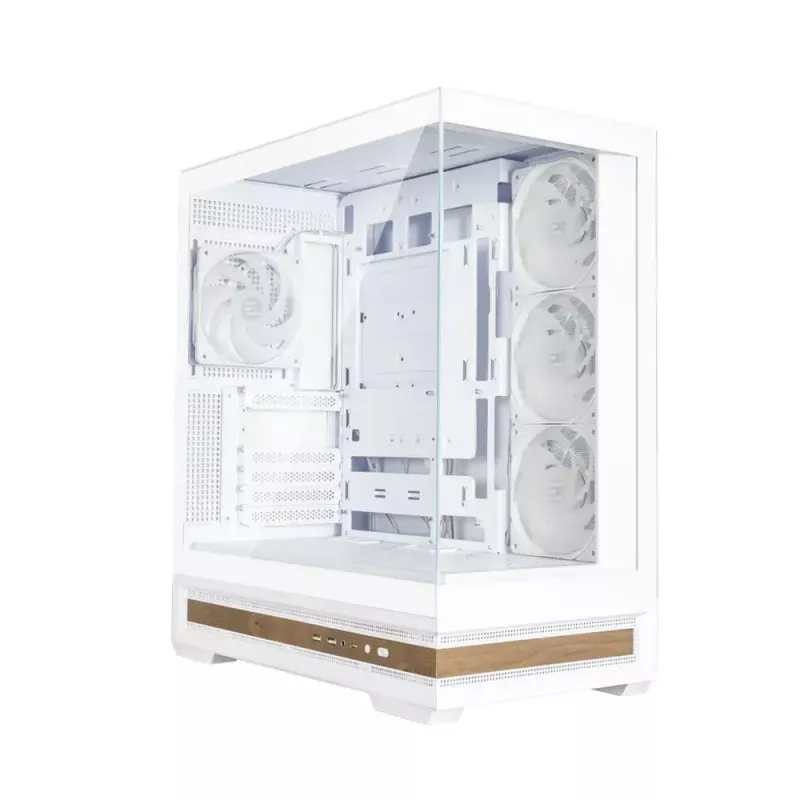 PC-Gehäuse Zalman P40 NAMU WHITE Midi Tower Weiß