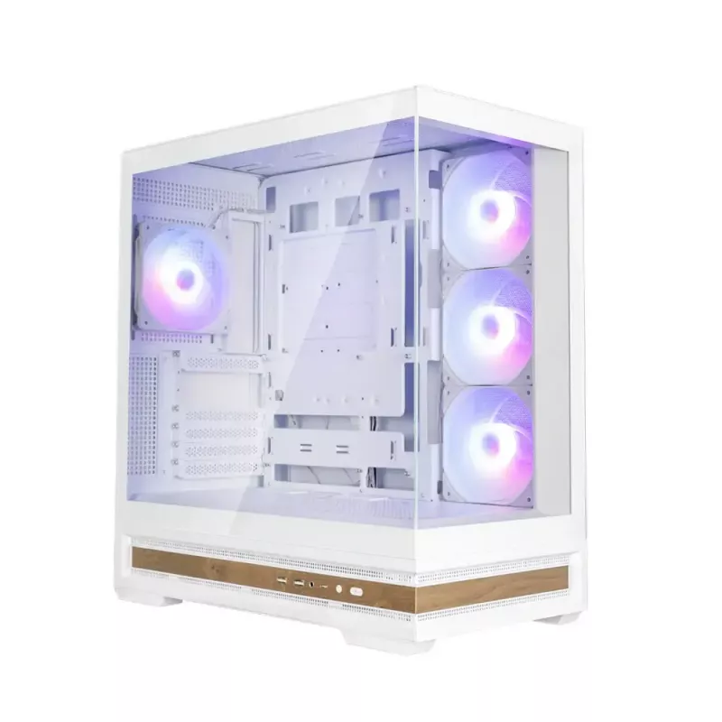 PC-Gehäuse Zalman P40 NAMU WHITE Midi Tower Weiß