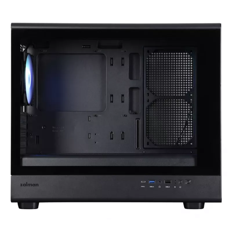 Computergehäuse M5 Schwarz mATX Mini Tower Schwarz