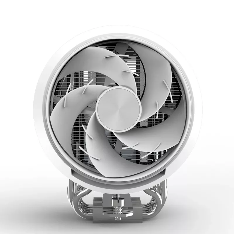 CPU-Kühler ZALMAN ZET5 WHITE mit 120-mm-Lüfter und RGB-Beleuchtung