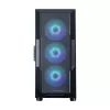 ZALMAN PC-Gehäuse i3 NEO V2 Mid Tower, ARGB-Lüfter x4, schwarz