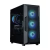 ZALMAN PC-Gehäuse i3 NEO V2 Mid Tower, ARGB-Lüfter x4, schwarz