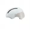 Fahrradhelm HJC Calido Plus, Größe S (51–56 cm), In-Mold, Magnetisches Visier, 350 g, Weiß/Grau