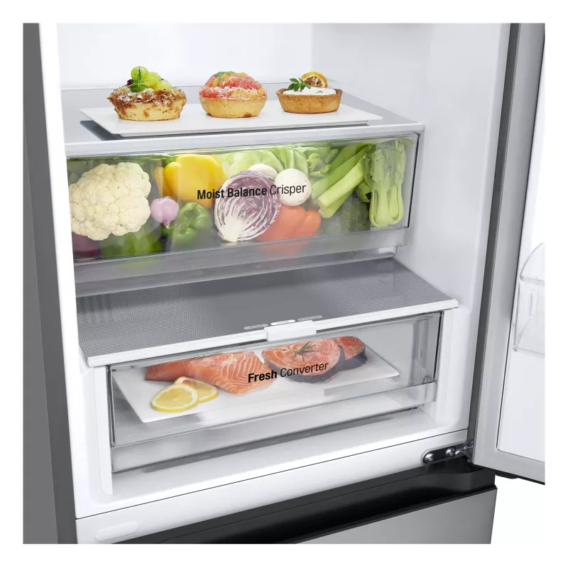 LG GBV3100DPY Freistehend 344 L Silber