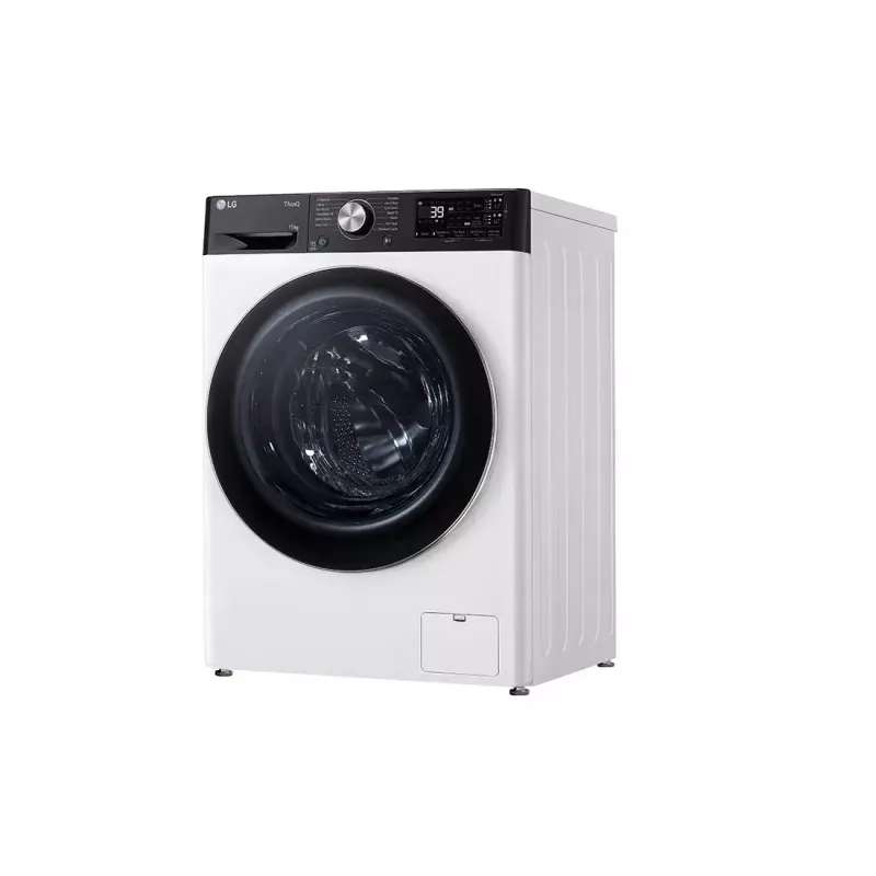 LG F4WR711S3HA Waschmaschine Frontlader 11 kg 1360 U/min Schwarz, Weiß