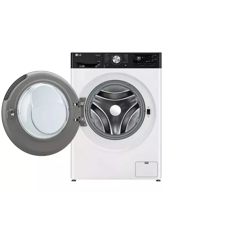 LG F4WR711S3HA Waschmaschine Frontlader 11 kg 1360 U/min Schwarz, Weiß