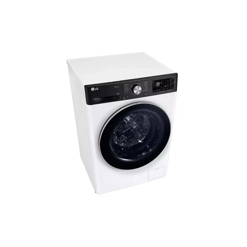 LG F4WR711S3HA Waschmaschine Frontlader 11 kg 1360 U/min Schwarz, Weiß