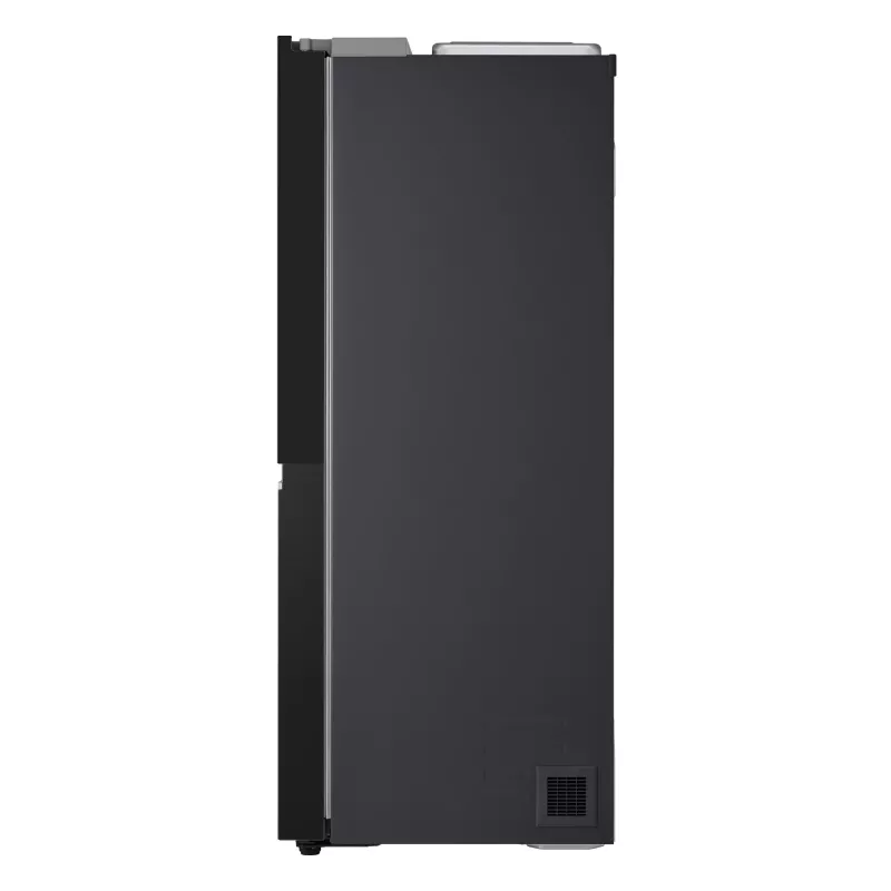 LG InstaView GSGV81EPLL Side-by-Side-Kühlschrank freistehend 635 L Schwarz