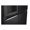 LG InstaView GSGV81EPLL Side-by-Side-Kühlschrank freistehend 635 L Schwarz