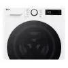 LG F2WR508S0W Waschmaschine Frontlader 8 kg 1160 U/min Schwarz, Weiß