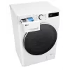LG F2WR508S0W Waschmaschine Frontlader 8 kg 1160 U/min Schwarz, Weiß