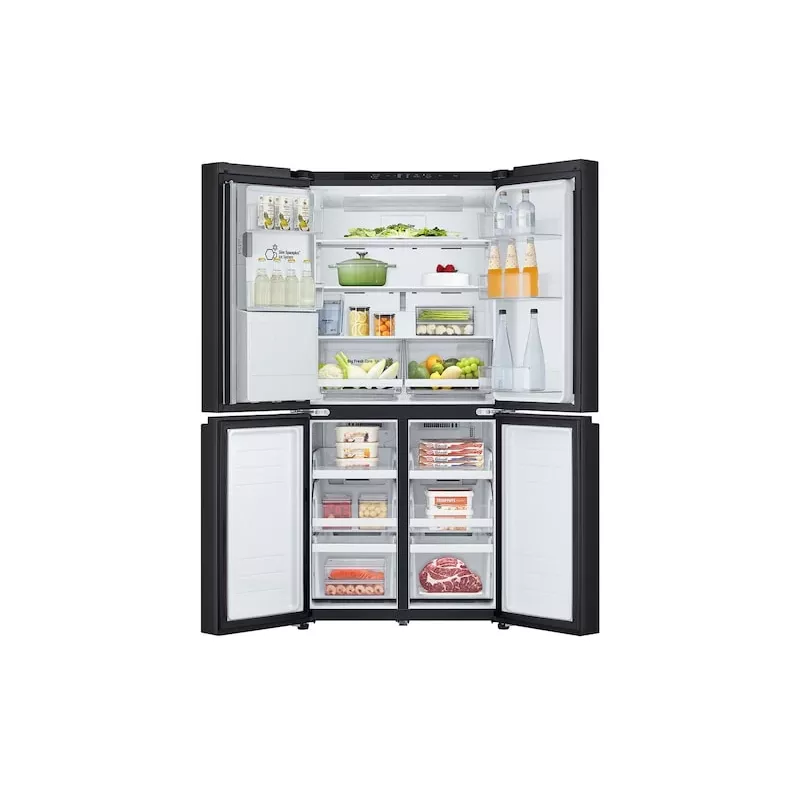 LG GML861EPPE Side-by-Side-Kühlschrank freistehend 506 L Schwarz